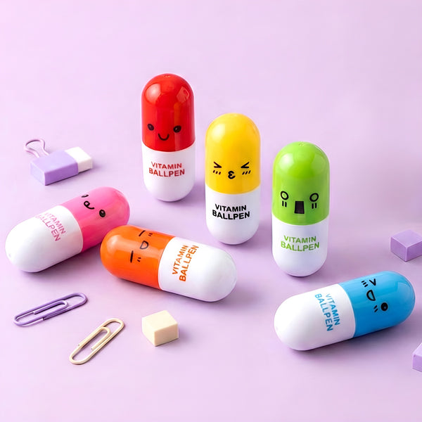 Vitamin Pill Ballpoint Pen