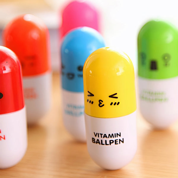 Vitamin Pill Ballpoint Pen