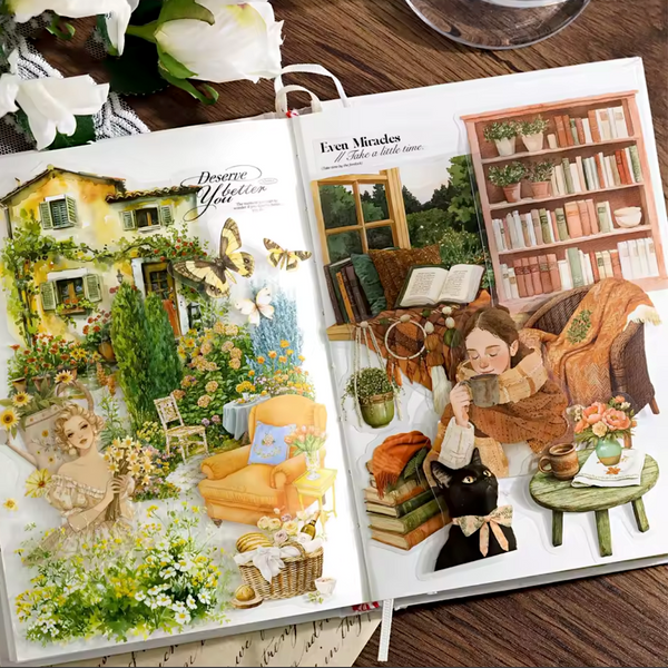 Autumn at the Cottage - Cozy Sticker Set