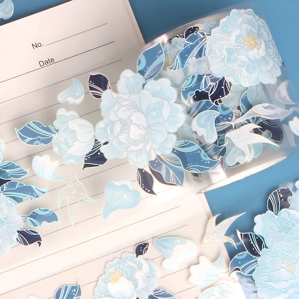 Blue Petunia Washi Tape