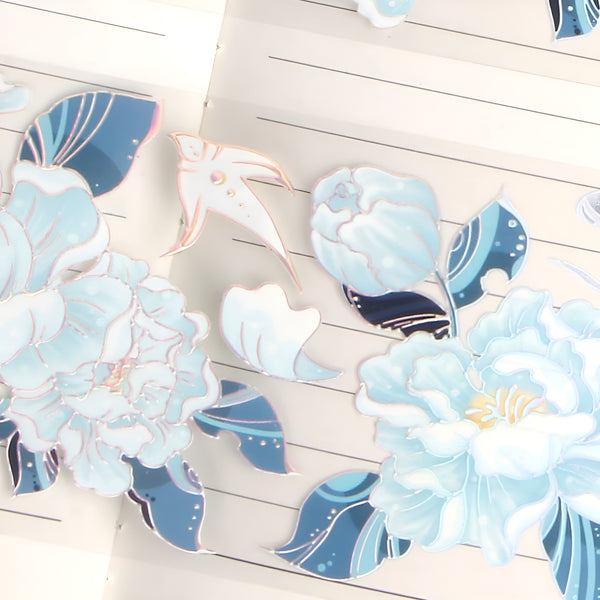 Blue Petunia Washi Tape