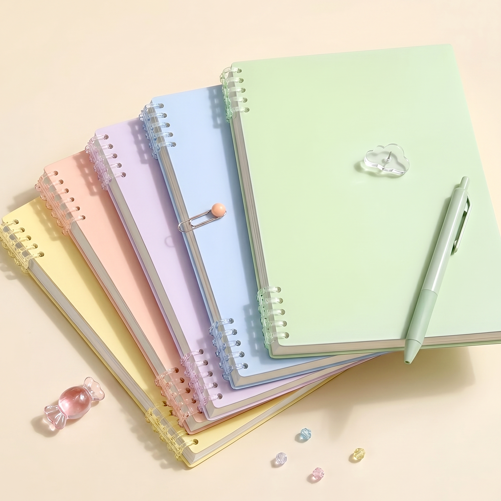 Candy Cloud A5 Edge-Bound Lined Notebook