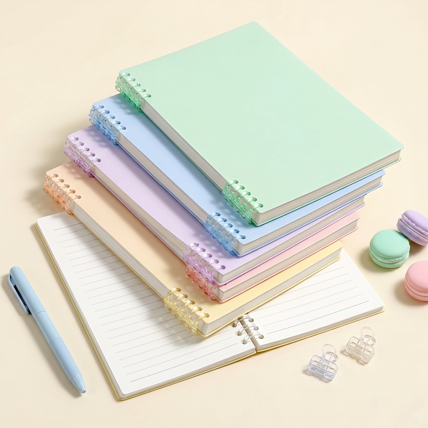 Candy Cloud A5 Edge-Bound Lined Notebook