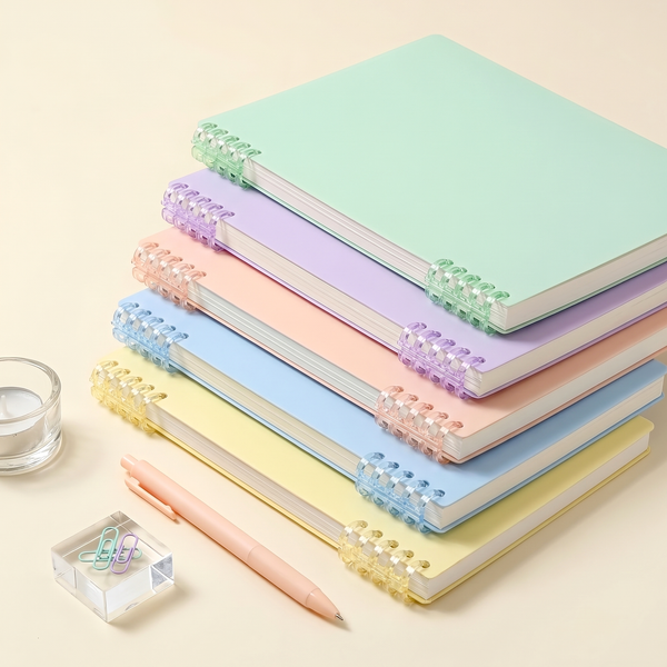 Candy Cloud A5 Edge-Bound Lined Notebook