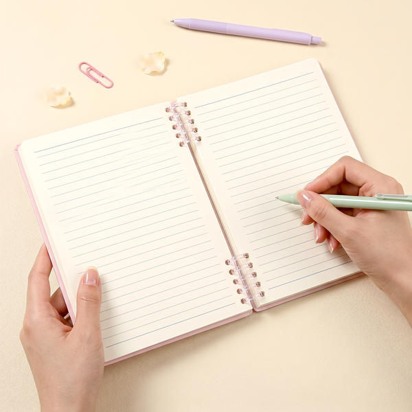 Candy Cloud A5 Edge-Bound Lined Notebook