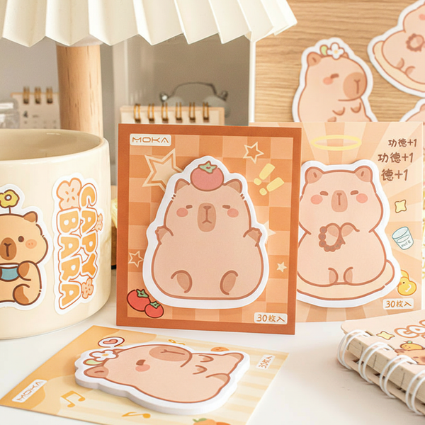 Capybara Sticky Notes