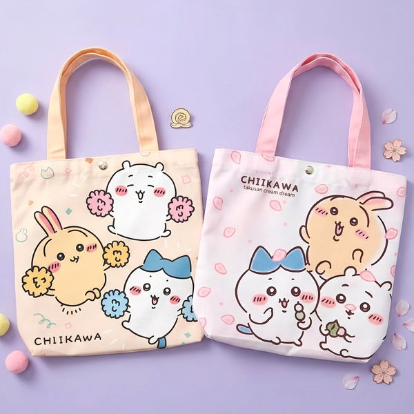Chiikawa Bunny Cheer Tote Bag