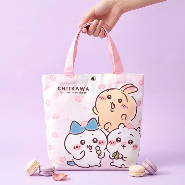 Chiikawa Bunny Cheer Tote Bag