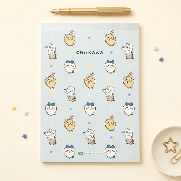Chiikawa Happy Friends Large Notepad