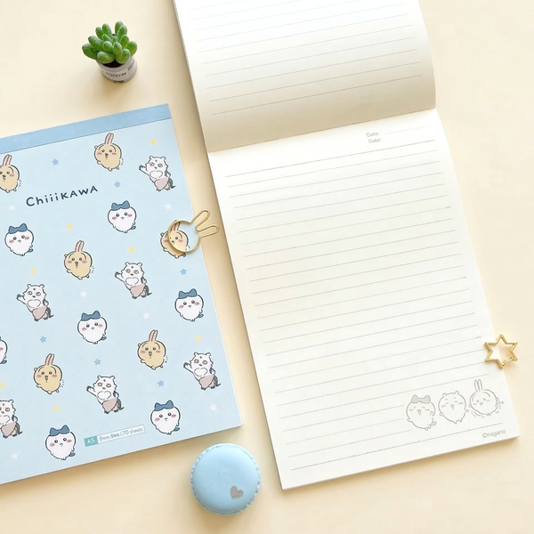Chiikawa Happy Friends Large Notepad