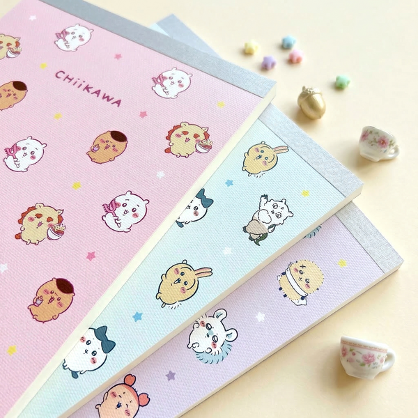 Chiikawa Happy Friends Large Notepad