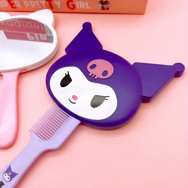 Sanrio Mirror + Comb Vanity Set - Cinnamoroll