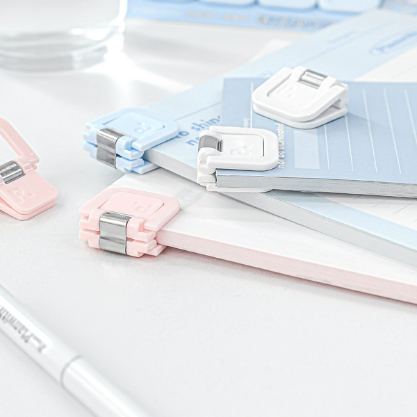 ClearView Cube Paper Clips Set
