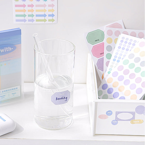 ClearView Organization Sticker Book