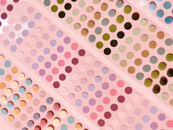 Colorful Dots Washi Sticker Roll