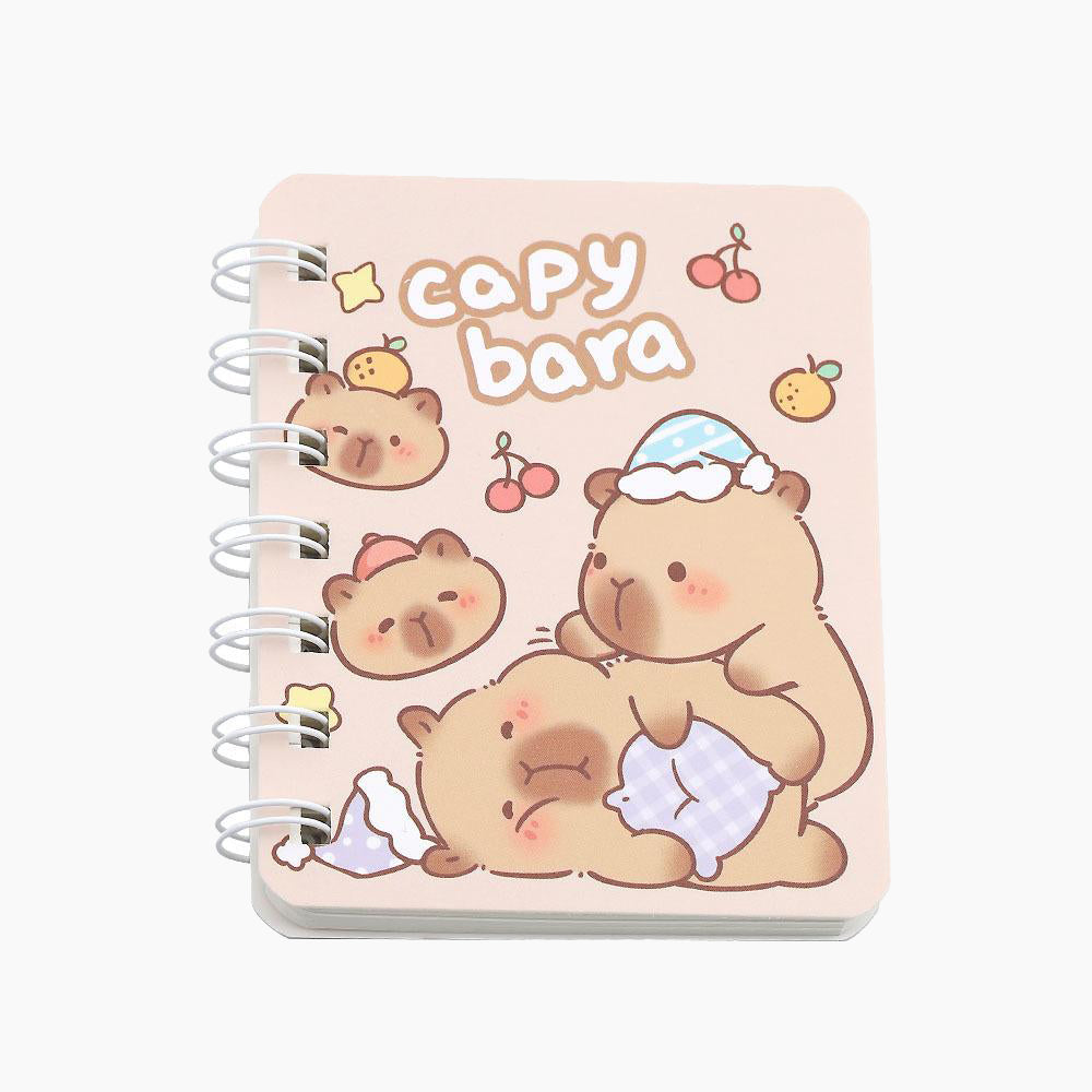 Cute Capybara Mini Notepad