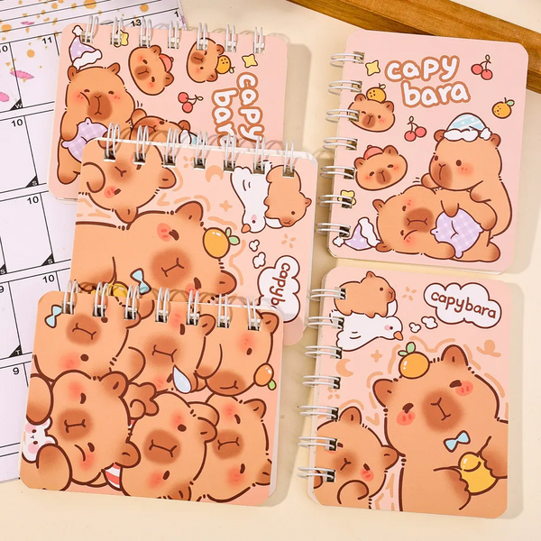 Cute Capybara Mini Notepad
