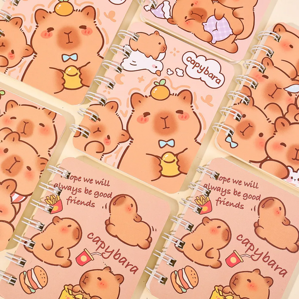 Cute Capybara Mini Notepad