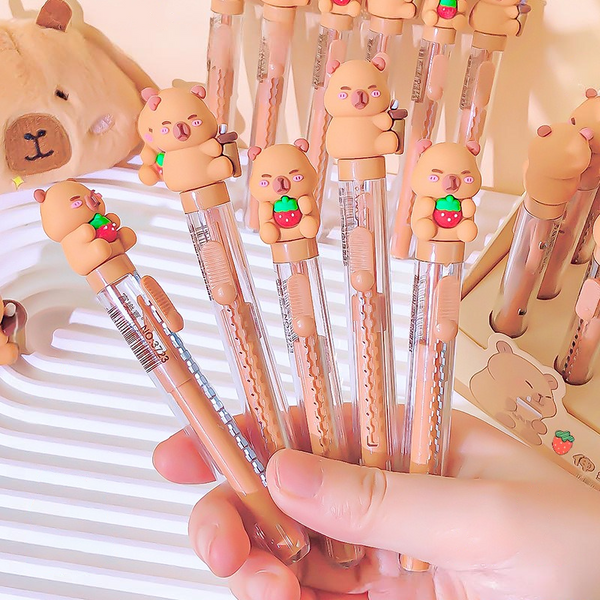 Cute Capybara Retractable Eraser