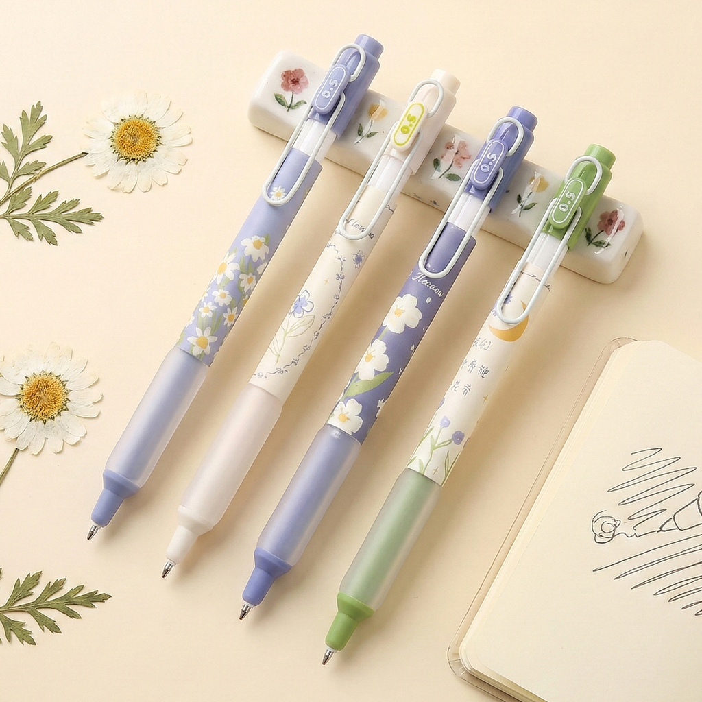 Daisy Meadow Gel Pen