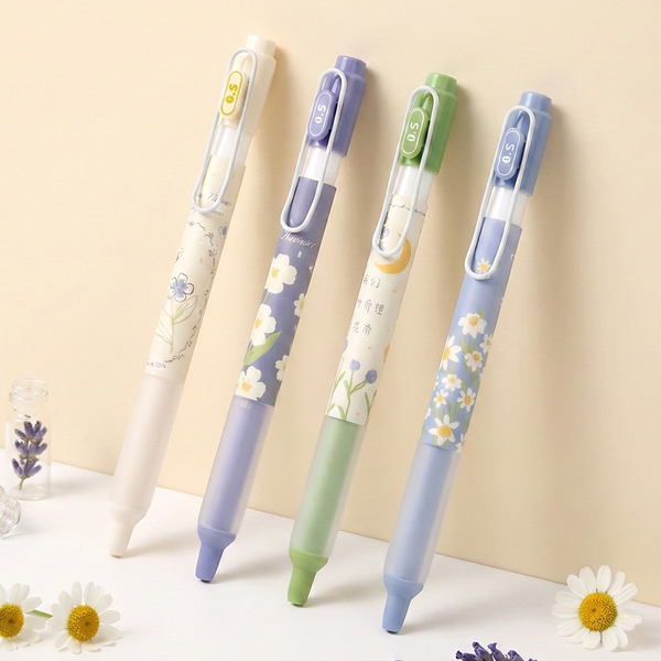 Daisy Meadow Gel Pen