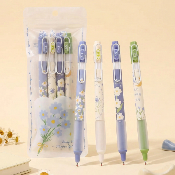 Daisy Meadow Gel Pen