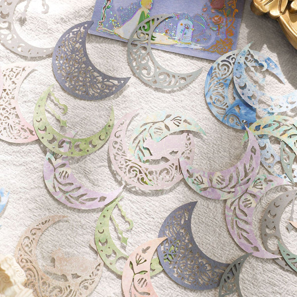 Vintage Lace Die-Cut Sticker Set