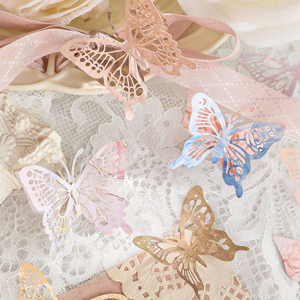 Vintage Lace Die-Cut Sticker Set