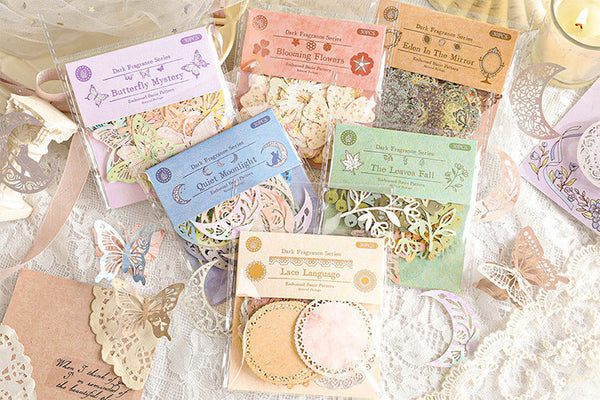 Vintage Lace Die-Cut Sticker Set