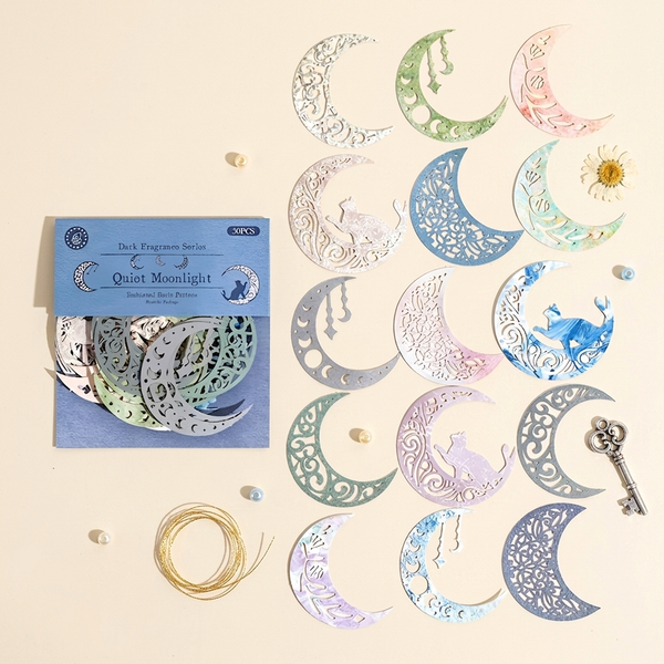 Vintage Lace Die-Cut Sticker Set