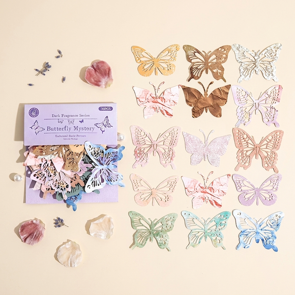 Vintage Lace Die-Cut Sticker Set