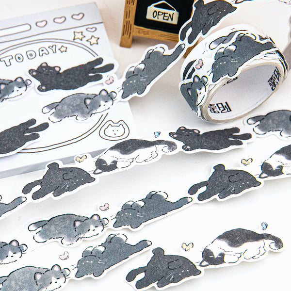 Doki-Doki Kitty Die-Cut Masking Tapes