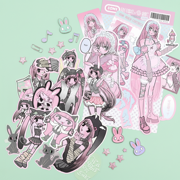 Domi World Rainbow Bites Stickers