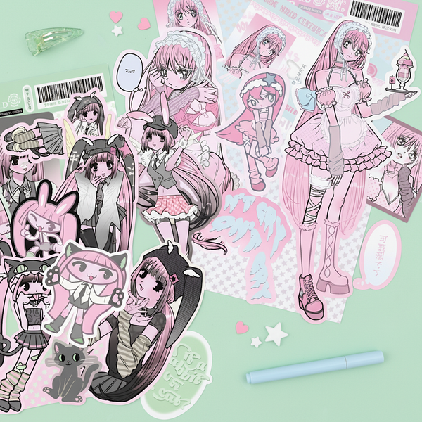 Domi World Rainbow Bites Stickers