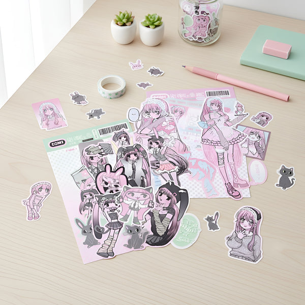 Domi World Rainbow Bites Stickers