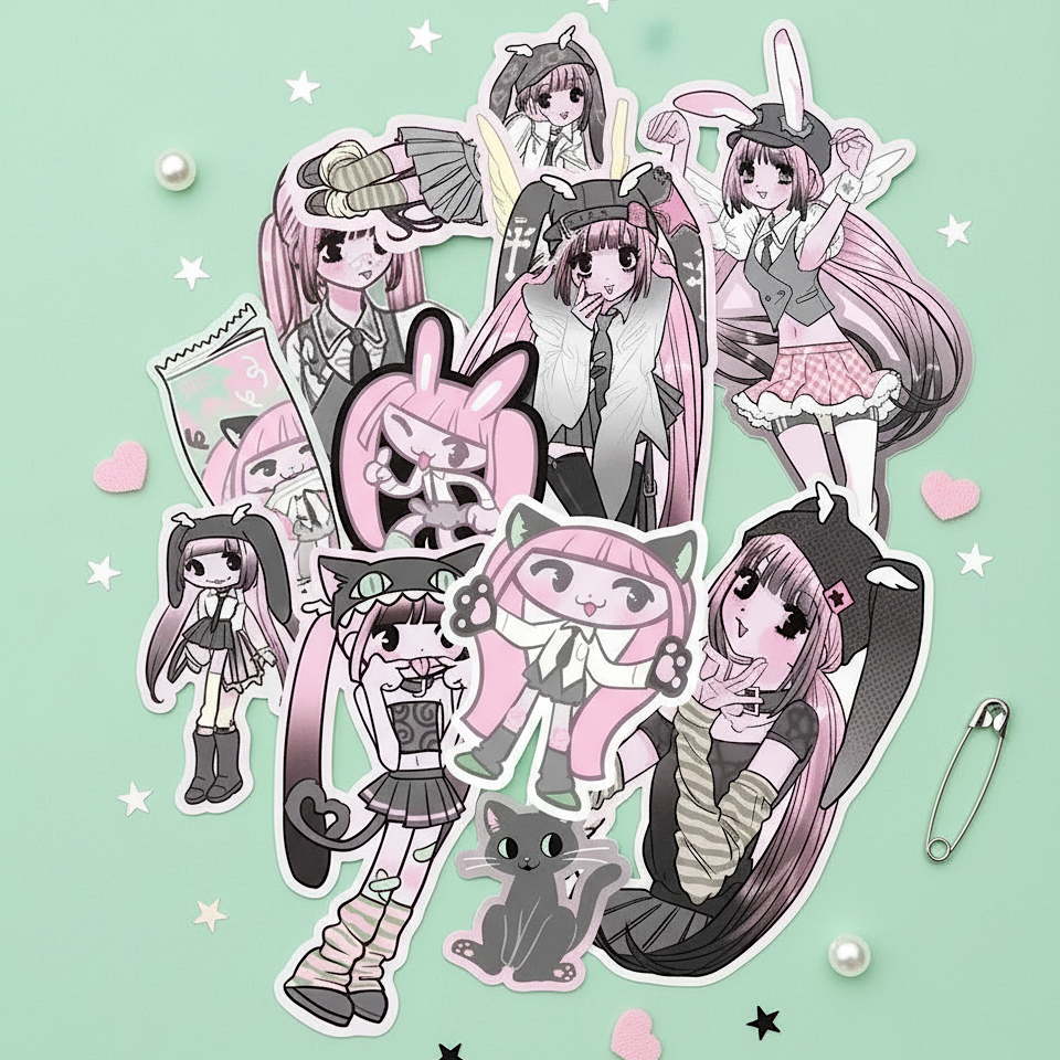 Domi World Rainbow Bites Stickers