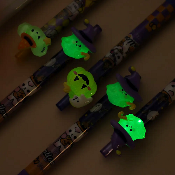 Fluorescent Halloween Gel Pens