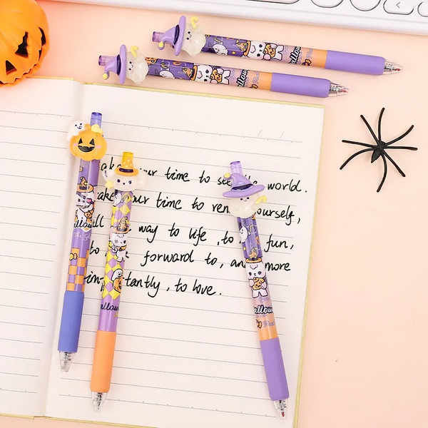 Fluorescent Halloween Gel Pens