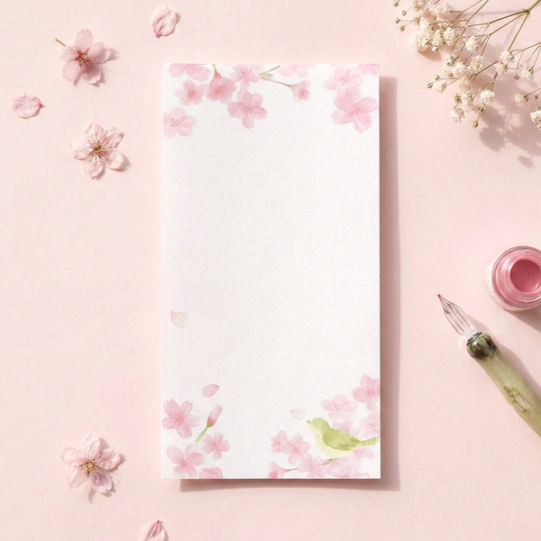 Furukawashiko Mini Letter Set - Limited Spring Edition - Sakura & Birds