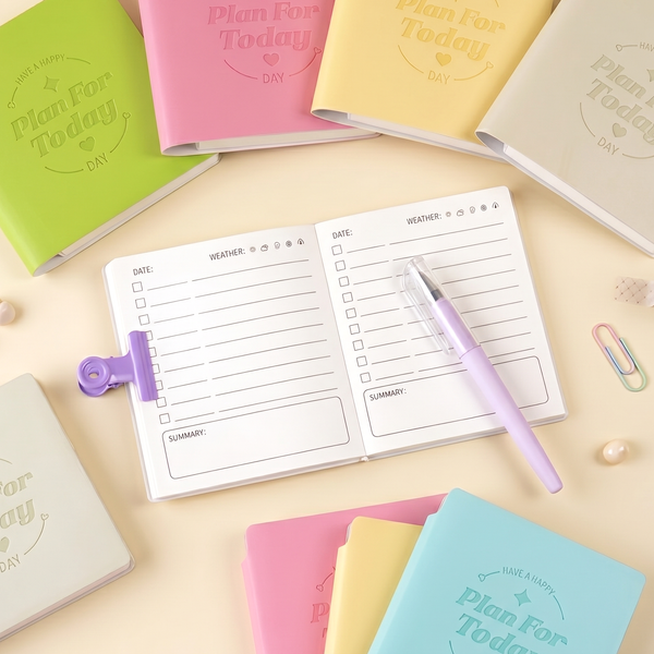 Plan For Today Square Pocket Planner + Pen