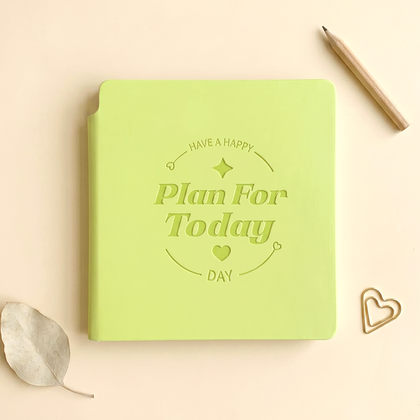 Plan For Today Square Pocket Planner + Pen