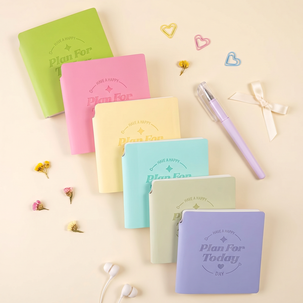 Plan For Today Square Pocket Planner + Pen