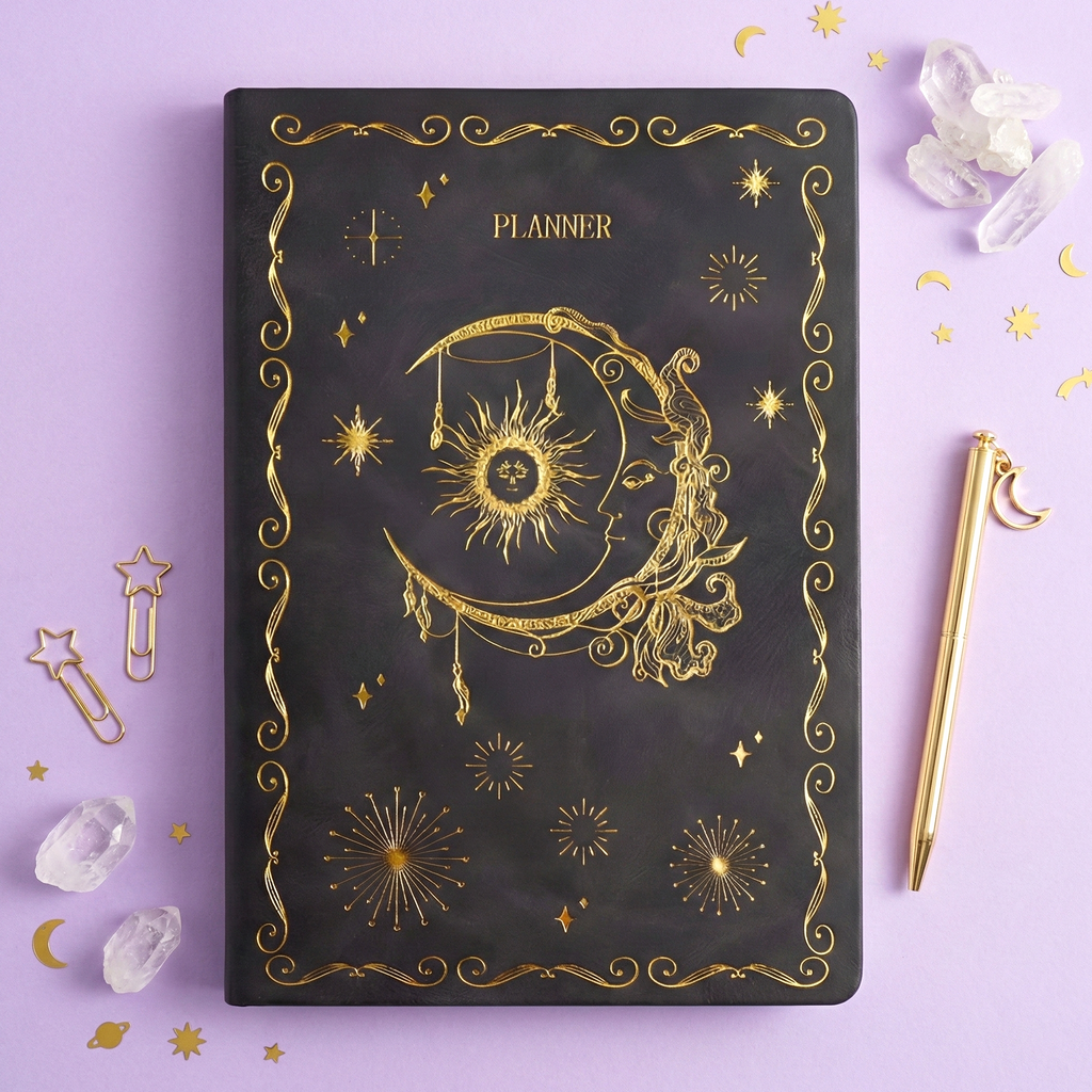 Celestial Harmony Planner - Midnight Moonlight - Limited Release Collection