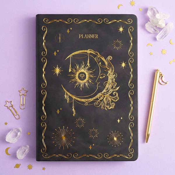 Celestial Harmony Planner - Midnight Moonlight - Limited Release Collection