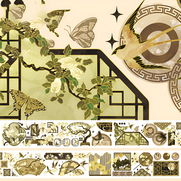 Golden Kyoto Clear Masking Tape - Extra Wide