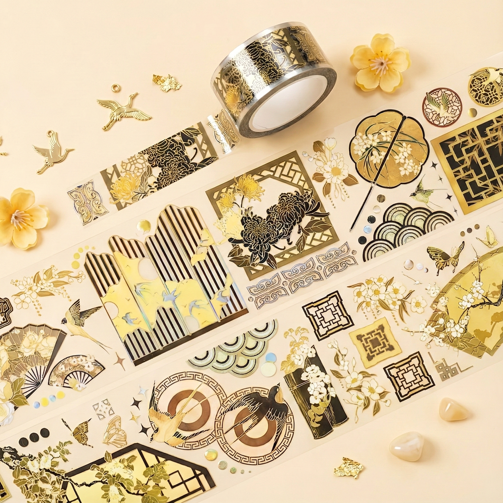 Golden Kyoto Clear Masking Tape - Extra Wide