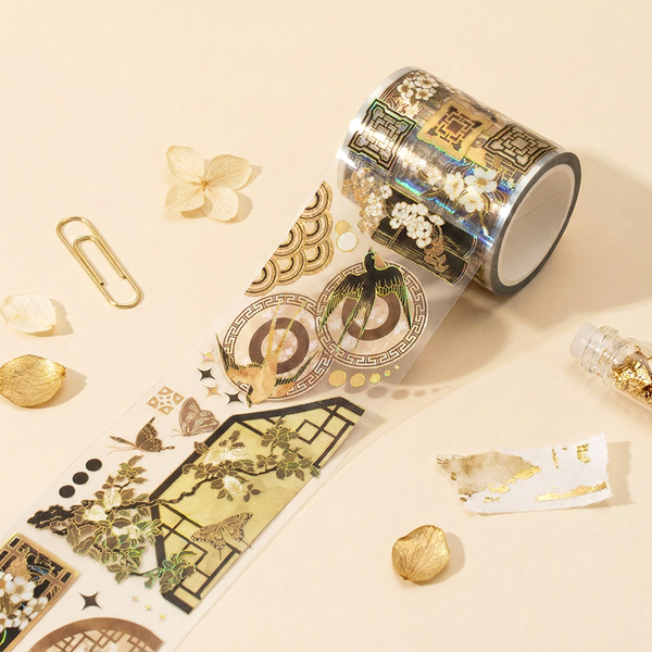 Golden Kyoto Clear Masking Tape - Extra Wide