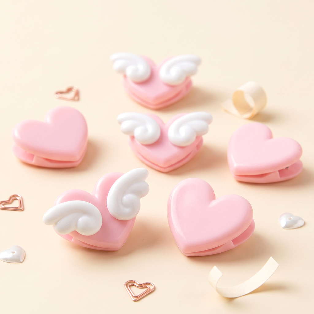 Heart Shaped Paper Clips