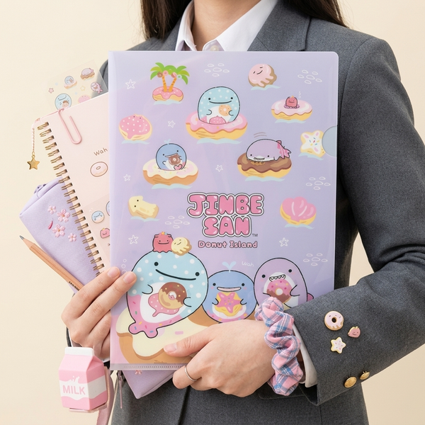 Jinbesan Donut Island A4 Folder