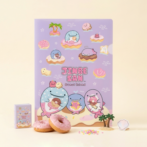 Jinbesan Donut Island A4 Folder